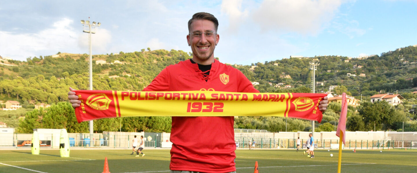 Serie D, Pol. Santa Maria: l’ex Messina e Cittanova Tommaso Bonanno firma per i giallorossi