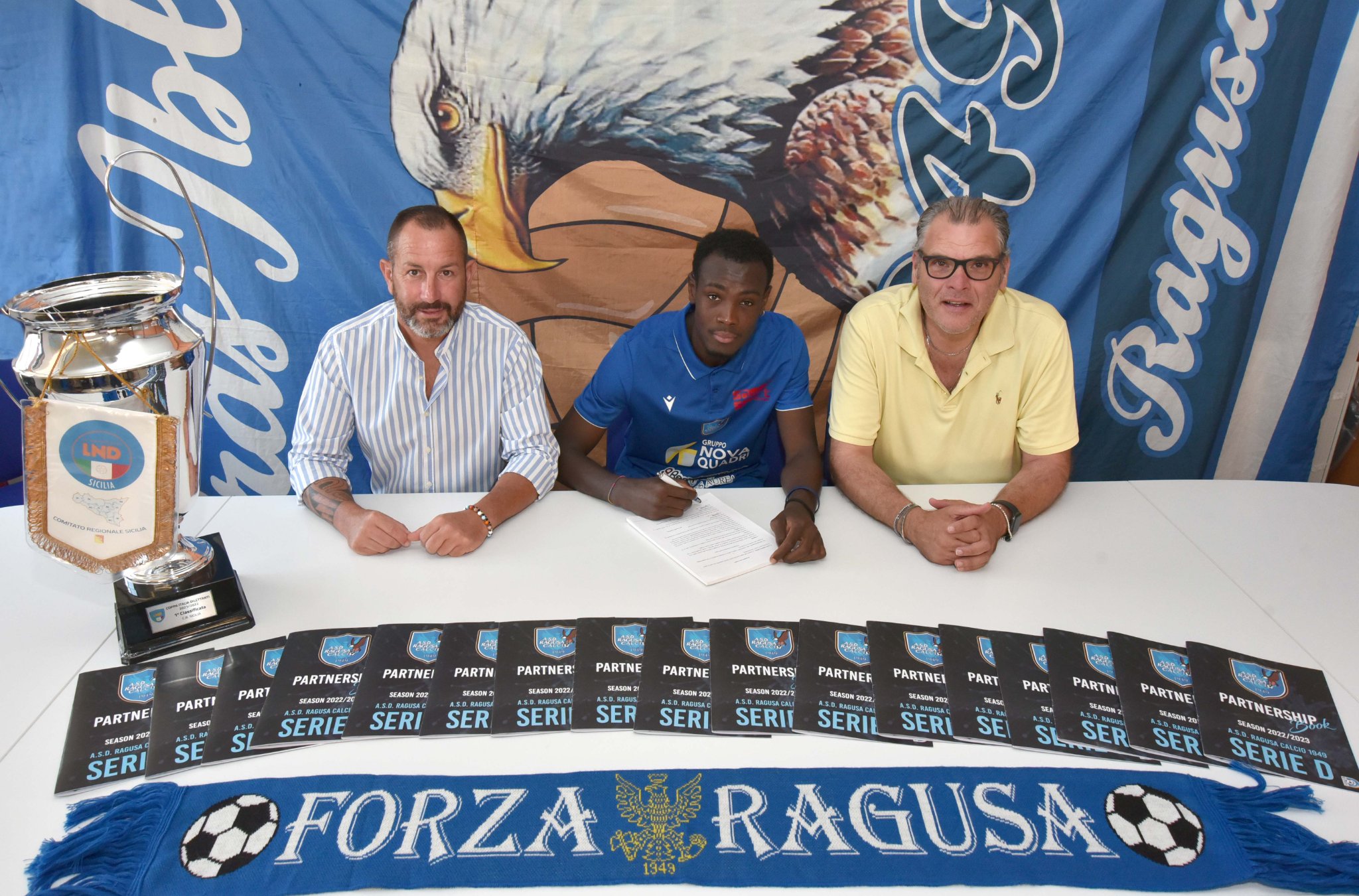 Serie D, Ragusa: torna in maglia azzurra il centrocampista Serge Cess