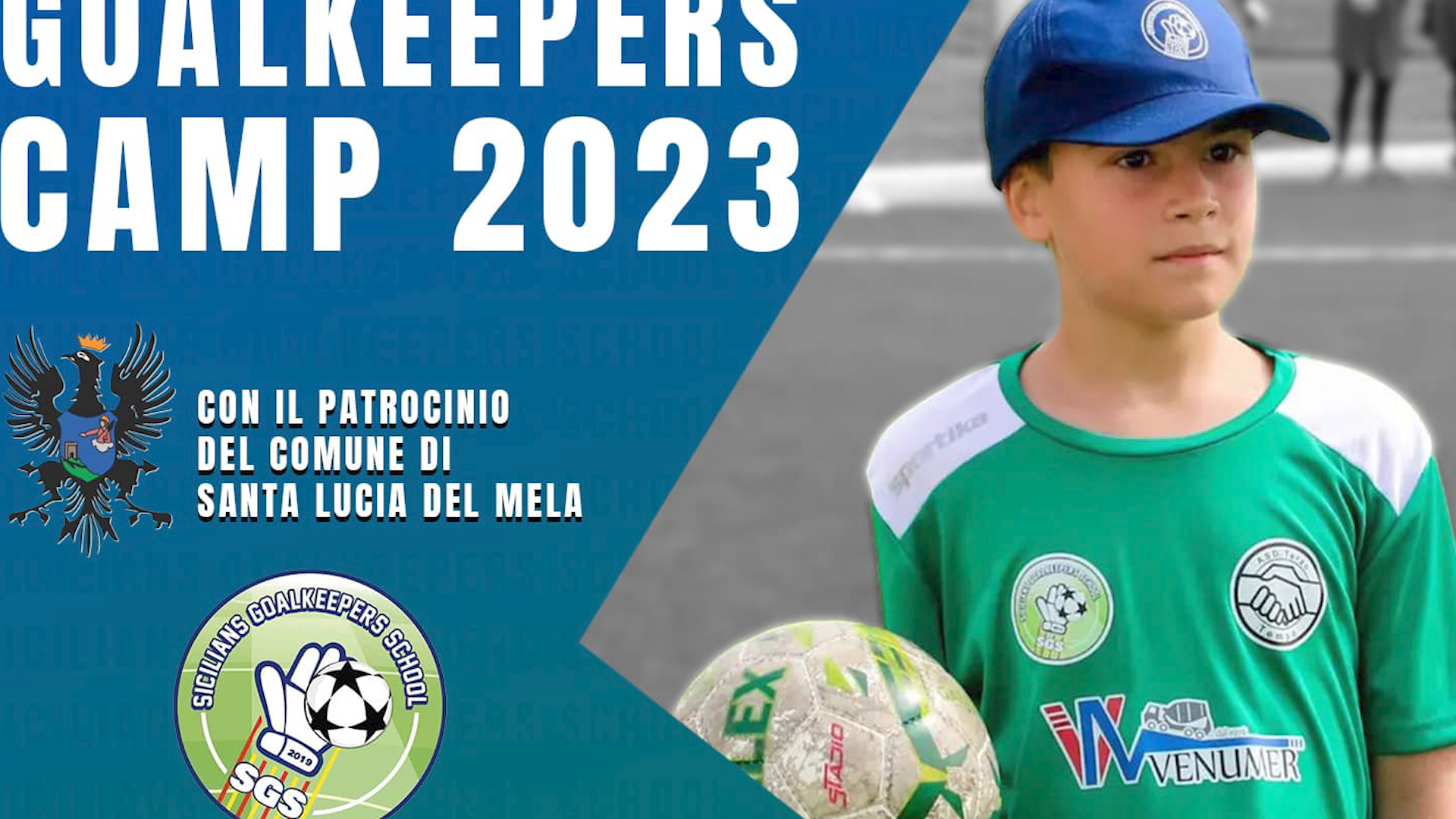 Sicilians Goalkeepers School: il camp si terrà a Luglio presso lo “Scirea” di Santa Lucia del Mela