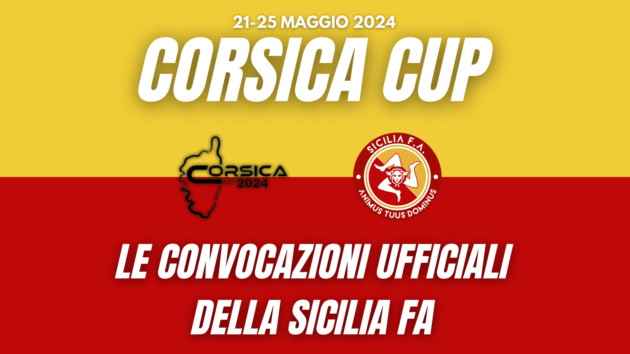 Corsica Cup 2024: le convocazioni ufficiali della Sicilia