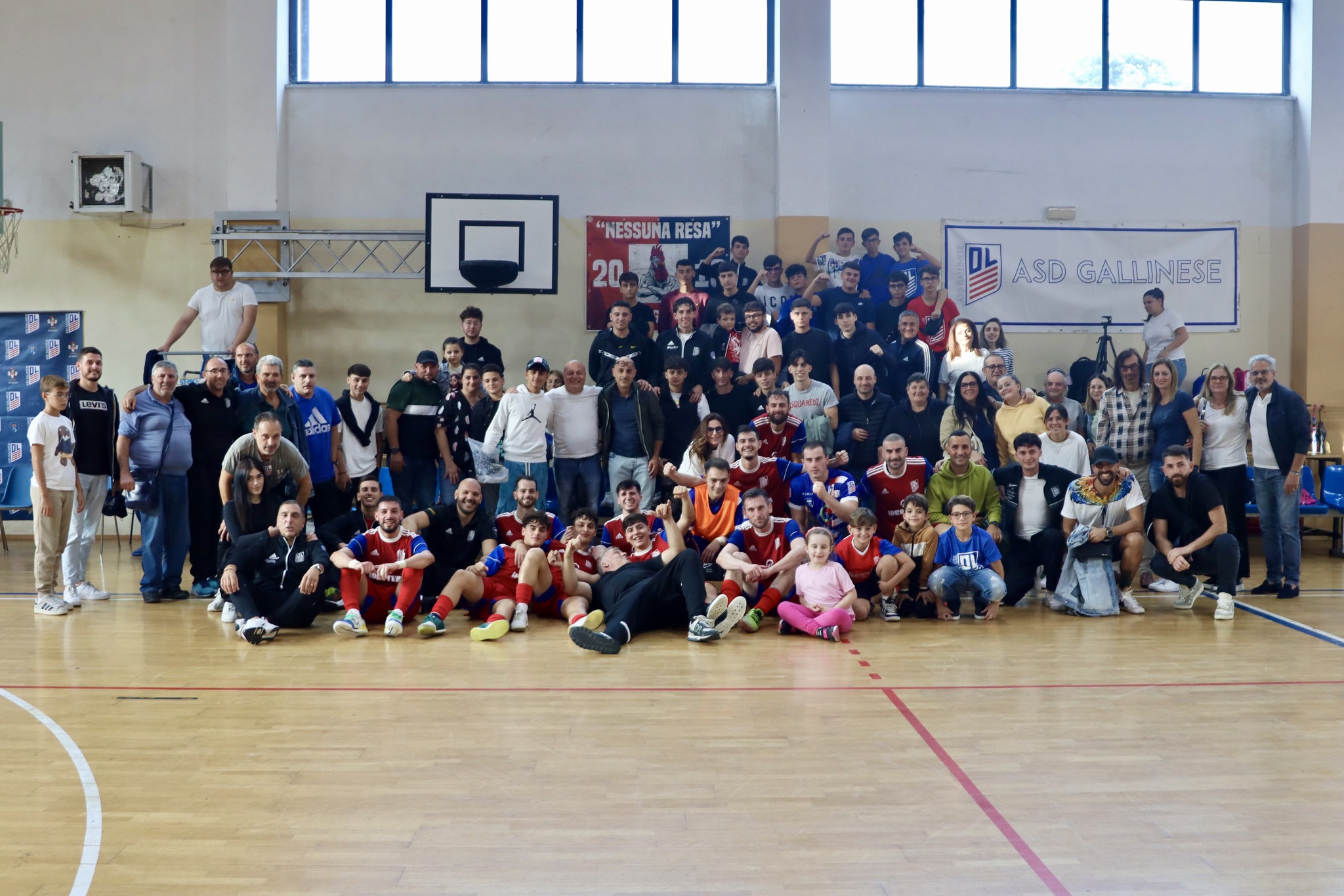 Gallinese DL: terza vittoria di fila nel campionato Futsal, rinviata causa maltempo Gebbione – Gallinese