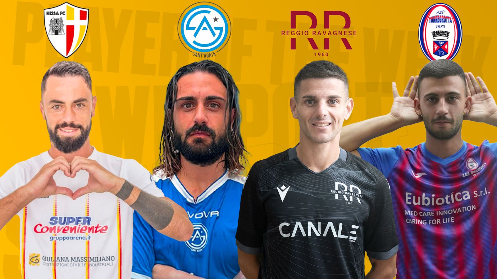 Players of the week: Maltese, Catalano, Puntoriere e Rotella