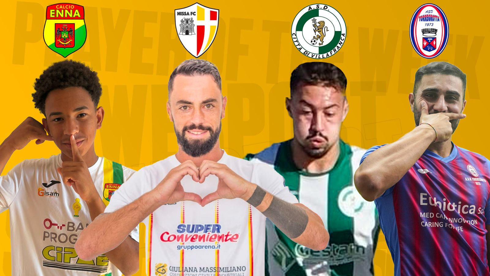 Players of the Week: Sena, Maltese, Libro e Arena