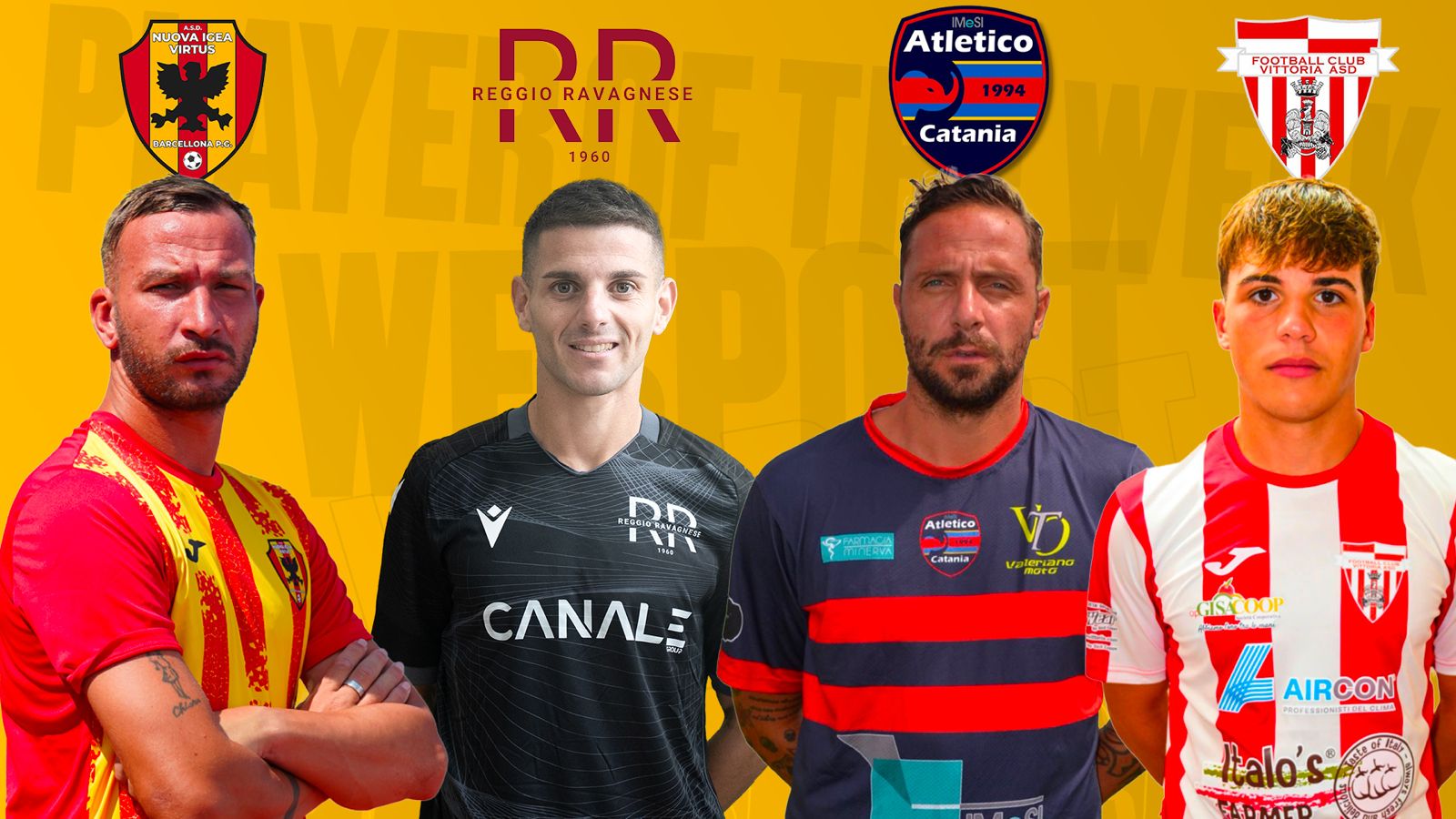 Players of the Week: Maltese, Puntoriere, Maiorano e Digiacomo