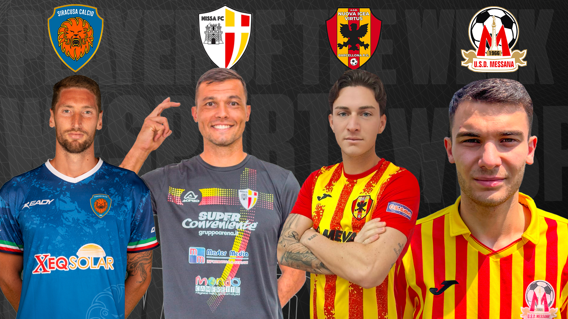 Players of the Week: Suhs, Diaz, Bonavita e Barbera