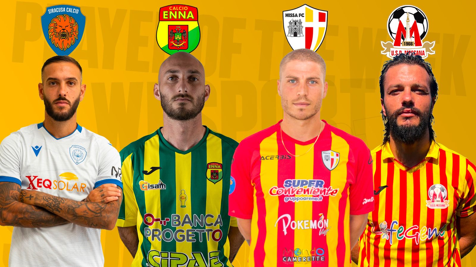 Player of the Week: Palermo, Cicirello, Agnello e Tricamo