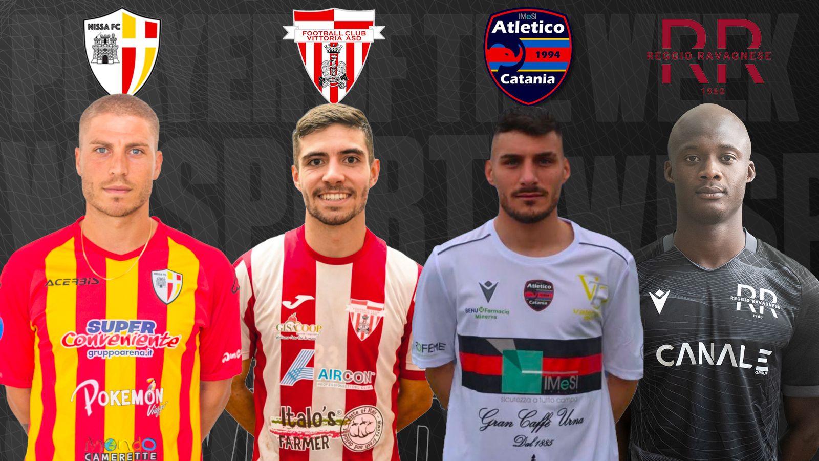 Players of the Week: Agnello, Fortunato, Azzara e Baldeh